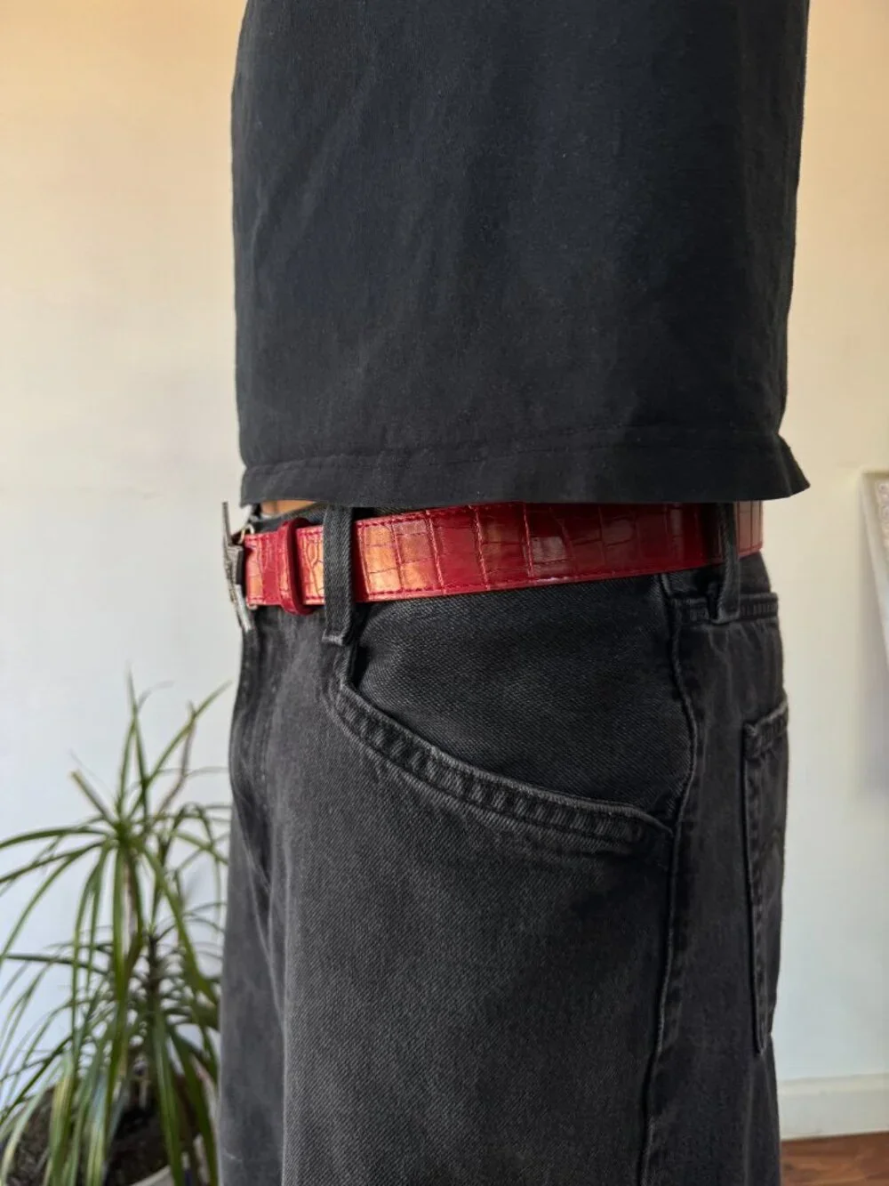 Red Star Belt Silver Brand NEw